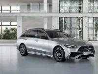 Usado Mercedes C220 199 CV (146 kW) 2025 Plateado Familiar