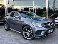Usado Mercedes GLE350 258 CV (189 kW) 2017 Gris / plata Coupe