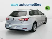 Usado Seat Leon Style Plus 115 CV (84 kW) 2017 Blanco Utilitario