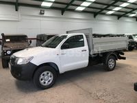 Usado Toyota HiLux 144 CV (105 kW) 2015 Blanco Recogida
