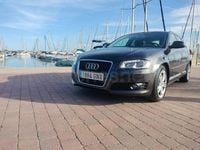 Usado Audi A3 Ambition 160 CV (117 kW) 2009 Negro Utilitario