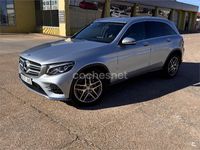 Usado Mercedes GLC220 AMG line 170 CV (125 kW) 2017 Gris / plata SUV
