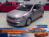 Usado Peugeot 308 Active 92 CV (67 kW) 2015 Gris Utilitario
