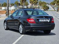 Usado Mercedes C220 Avantgarde 170 CV (125 kW) 2013 Negro Berlina