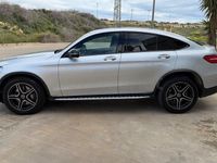Usado Mercedes GLC250 204 CV (150 kW) 2017 Gris / plata Coupe