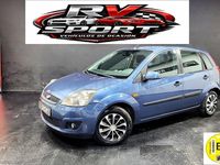 Usado Ford Fiesta Ambiente 68 CV (50 kW) 2006 Azul Utilitario