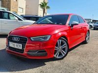 Usado Audi A3 S-Line 184 CV (135 kW) 2015 Rojo Utilitario
