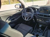 Usado Hyundai Tucson 116 CV (85 kW) 2019 Azul electrico SUV