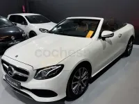 Usado Mercedes E350 299 CV (219 kW) 2019 Blanco Descapotable