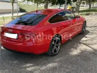 Usado Audi A5 Sportback S-Line 190 CV (139 kW) 2015 Rojo Utilitario