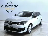 Usado Renault Mégane GrandTour LIMITED 110 CV (80 kW) 2016 Gris / plata Familiar