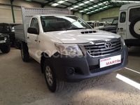 Usado Toyota HiLux 144 CV (105 kW) 2015 Blanco Recogida