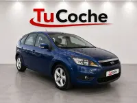 Usado Ford Focus Trend 109 CV (80 kW) 2009 Azul Berlina
