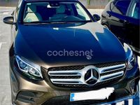 Usado Mercedes GLC220 AMG line 170 CV (125 kW) 2017 Marrón SUV