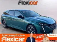Usado Peugeot 308 SW Allure 130 CV (95 kW) 2022 Verde Familiar