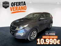 Usado Kia Sportage GT-Line 116 CV (85 kW) 2015 Gris / plata SUV