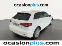 Usado Audi A3 Sportback Design 150 CV (110 kW) 2017 Blanco Utilitario