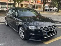 Usado Audi A3 S-Line 150 CV (110 kW) 2019 Negro Berlina