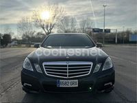 Usado Mercedes E350 Avantgarde 231 CV (169 kW) 2009 Azul Berlina
