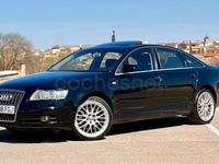Usado Audi A6 S-Line 350 CV (257 kW) 2006 Negro Berlina