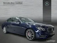 Usado Mercedes E220 AMG line 194 CV (142 kW) 2020 Azul cavansita