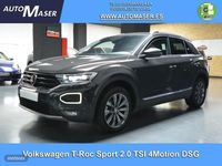 Usado VW T-Roc Sportline 190 CV (139 kW) 2021 Gris / plata SUV