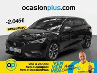 Usado Seat Leon FR 150 CV (110 kW) 2021 Negro Berlina