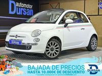 Usado Fiat 500C Lounge 69 CV (50 kW) 2011 Blanco Descapotable
