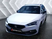 Usado Seat Leon FR 204 CV (150 kW) 2021 Blanco Berlina