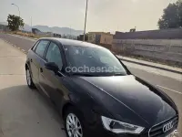 Usado Audi A3 110 CV (80 kW) 2015 Negro Berlina
