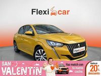 Usado Peugeot 208 Allure 100 CV (73 kW) 2020 Amarillo Utilitario