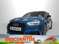 Usado Audi A3 S-Line 150 CV (110 kW) 2018 Azul Berlina