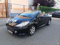Usado Peugeot 307 CC 110 CV (80 kW) 2006 Negro Descapotable