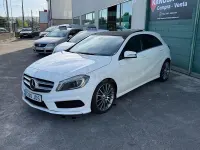 Usado Mercedes A180 AMG line 109 CV (80 kW) 2015 Blanco Berlina
