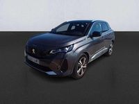 Usado Peugeot 3008 GT 131 CV (96 kW) 2021 Gris SUV