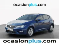 Usado Seat Leon Reference 116 HP (85 kW) 2019 Azul Citadino
