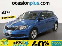 Usado Skoda Fabia Ambition 75 CV (55 kW) 2016 Azul Utilitario