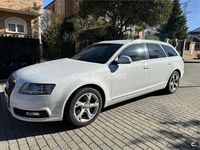 Usado Audi A6 170 CV (125 kW) 2010 Blanco Familiar