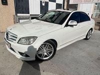 Usado Mercedes C200 Avantgarde 136 CV (100 kW) 2008 Blanco Berlina