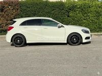 Usado Mercedes A200 AMG line 156 CV (114 kW) 2015 Blanco Berlina
