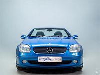 Usado Mercedes SLK200 163 CV (119 kW) 2000 Azul Descapotable