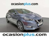 Usado Nissan Micra Acenta 71 CV (52 kW) 2017 Gris Utilitario