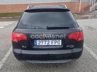 Usado Audi A4 S-Line 140 CV (102 kW) 2007 Negro Familiar