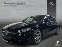 Usado Mercedes A200 AMG line 150 CV (110 kW) 2022 Negro noche Berlina