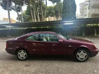 Usado Mercedes CLK320 Elegance 218 CV (160 kW) 1998 Granate Descapotable