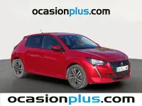 Usado Peugeot 208 Allure 100 CV (73 kW) 2021 Rojo Utilitario
