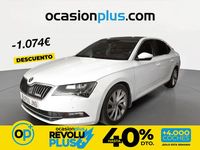 Usado Skoda Superb Style 150 CV (110 kW) 2016 Blanco Berlina