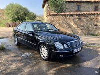 Usado Mercedes E500 Elegance 306 CV (225 kW) 2003 Negro Berlina
