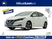Usado Nissan Leaf N-Connecta 110 kW (150 CV) 2018 Blanco Utilitario