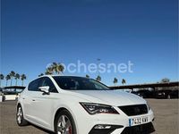 Usado Seat Leon FR 130 CV (95 kW) 2019 Blanco Berlina